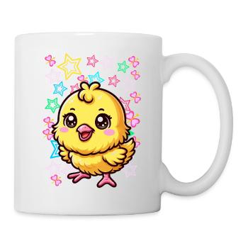années 80 90s Chick Kids Enfant - Mug blanc - blanc - Droite