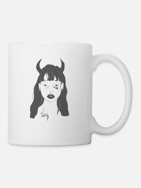 Luna - Mug blanc - blanc