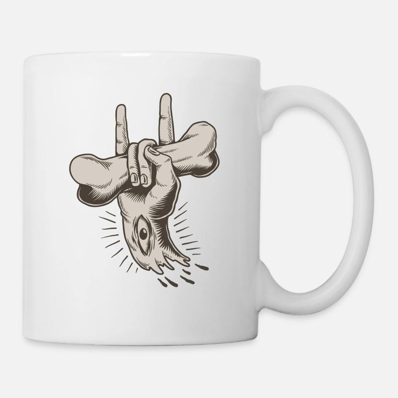 ROCHE À MAIN - Mug blanc - blanc