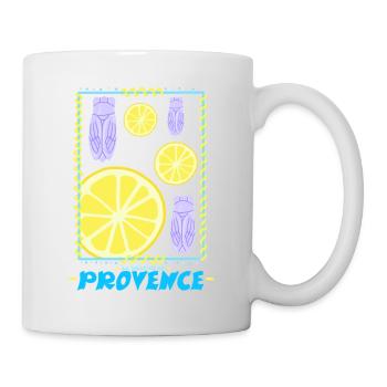 The good life in Provence - Mug - white - Right