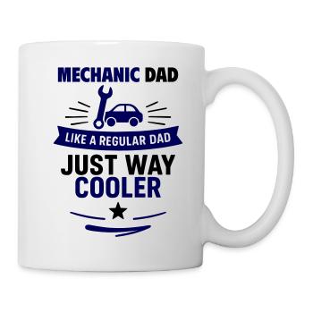 Mechanic Dad – Just Way Cooler - Mug - white - Right
