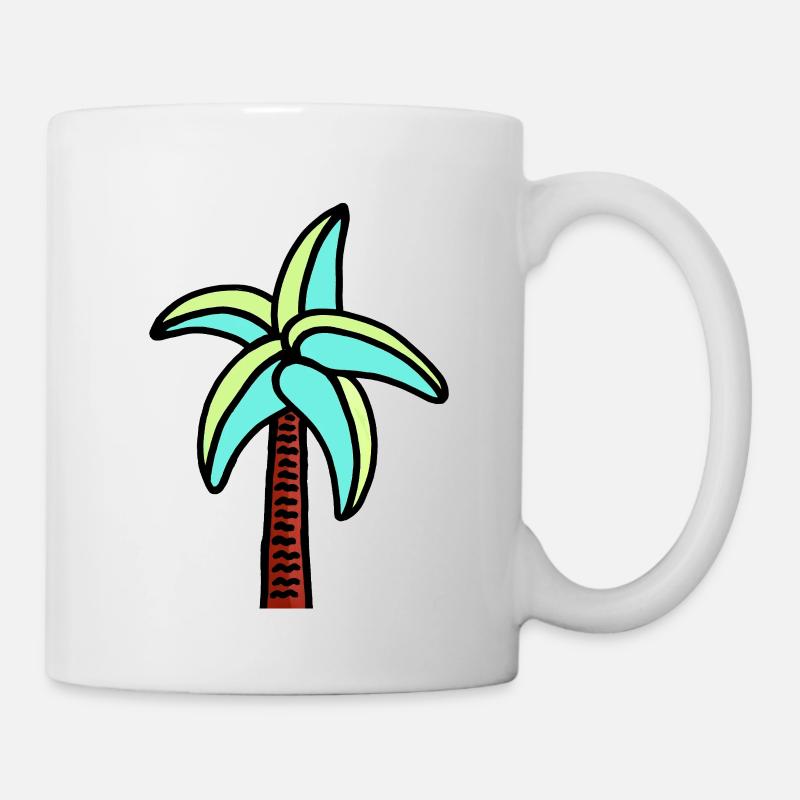 LE PALMIER ORIGINAL - Mug blanc - blanc