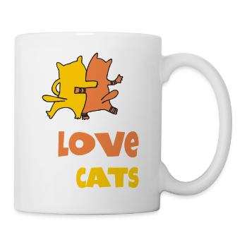 Love Cats - Mug - white - Right