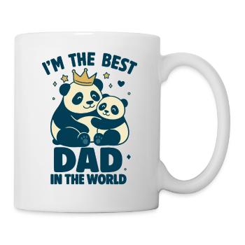 Best dad in the world - Mug - white - Right