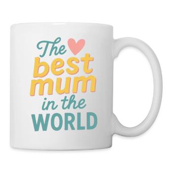 Die beste Mutter der Welt - Tasse - Weiß - Rechts