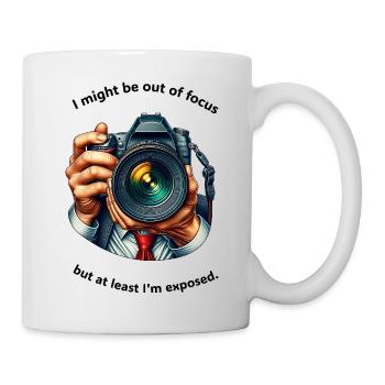 Out of Focus - Fully Exposed - Tasse - Weiß - Rechts