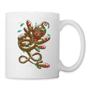Logo plouffy Épicé by Leona création - Mug blanc - blanc - Droite