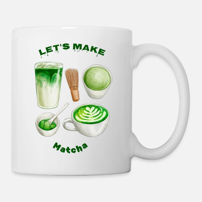 MATCHA - Mug blanc - blanc