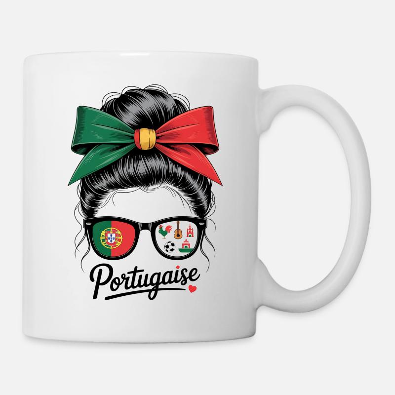 Portugaise - Mug blanc - blanc