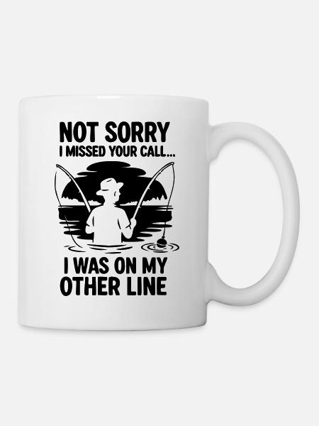 Fishing Fishing Fishing Fishing Fishing - Mug - white