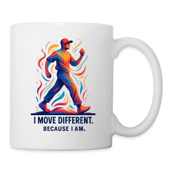 0014 move different male - Mug - white - Right