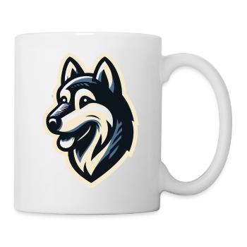 Husky in profile - Mug - white - Right