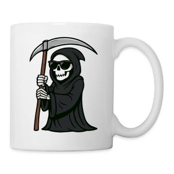 Grim Reaper Sunglasses - Mug - white - Right