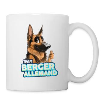 TEAM German Shepherd - Fawn - Mug - white - Right