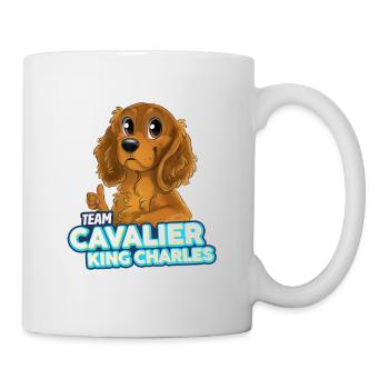 TEAM Cavalier King Charles - Fire - Mug - white - Right
