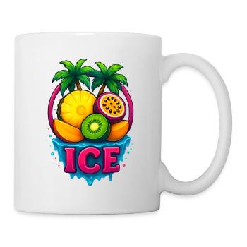 Chill - Fruits vibrants tropicaux frais - Mug blanc - blanc - Droite