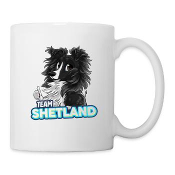 TEAM Shetland - Black Two-Tone - Mug - white - Right