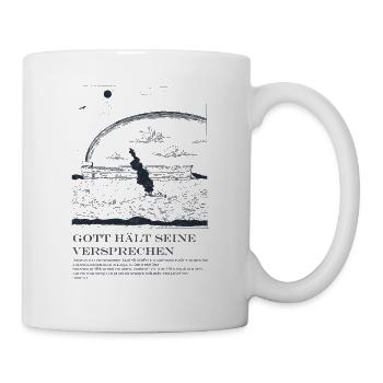 Gottes Versprechen - Tasse - Weiß - Rechts