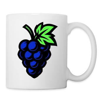 Grapes Symbol Grapes - Mug - white - Right