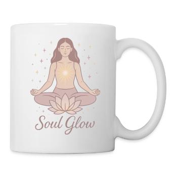Soul Glow - when your inner world shines. - Mug - white - Right