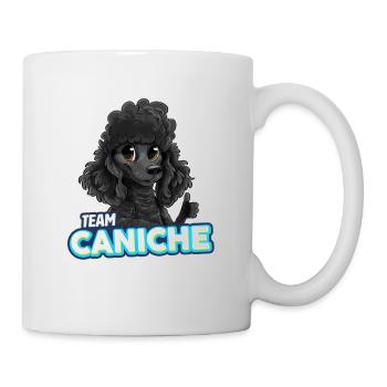 TEAM Poodle - Black - Mug - white - Right