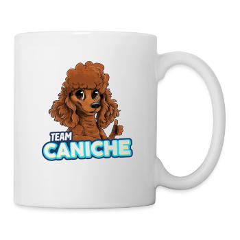 Poodle - Red - Mug - white - Right