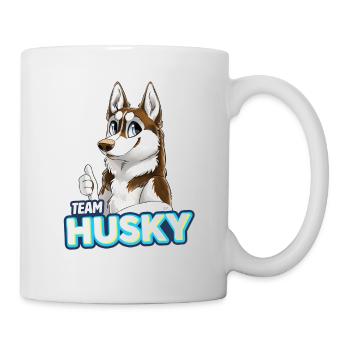 TEAM Husky - Red - Mug - white - Right