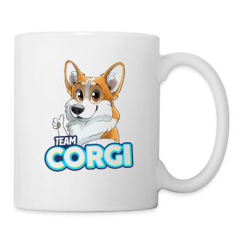 TEAM Corgi - fawn - Mug - white - Right