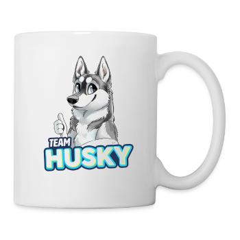 TEAM Husky - Grey - Mug - white - Right