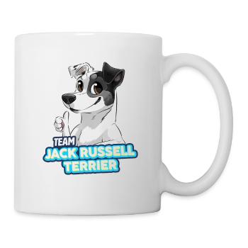 TEAM Jack Russell Terrier - Black - Mug - white - Right