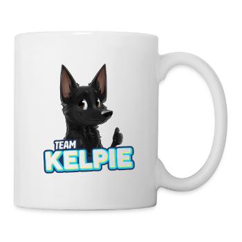TEAM Kelpie - Black - Mug - white - Right