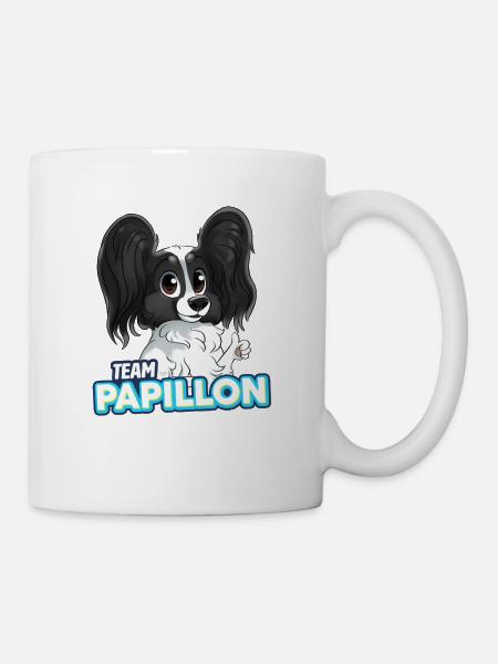 TEAM Schmetterling - Schwarz - Tasse - Weiß