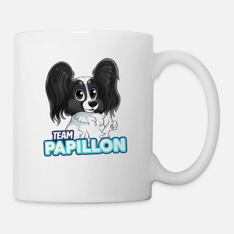 TEAM Schmetterling - Schwarz - Tasse - Weiß