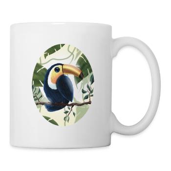 Toucan on Tree Branch - Mug - white - Right