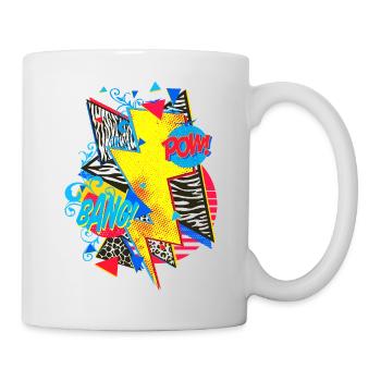 Blitz (Pop Art, BD) - Mug blanc - blanc - Droite