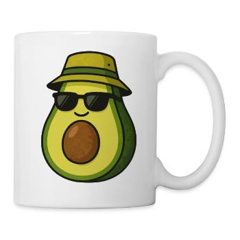 avocado - Tasse - Weiß - Rechts