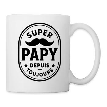 Urgroßvater seit jeher - Tasse - Weiß - Rechts