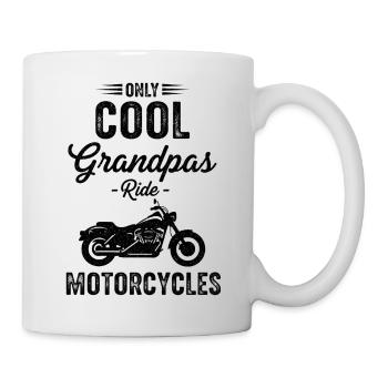 Only Grandpa's Cool Motorcycle - Mug - white - Right