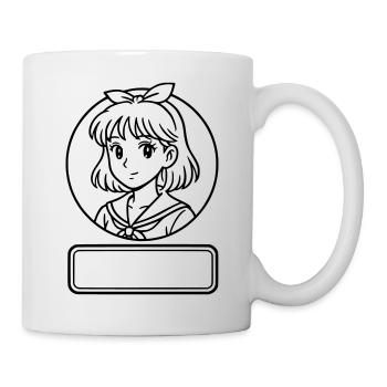 WOMEN'S MANGA - Mug - white - Right