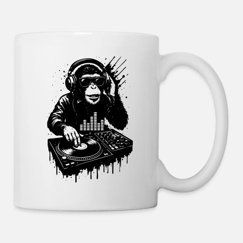 DJ Singe - Mug blanc - blanc