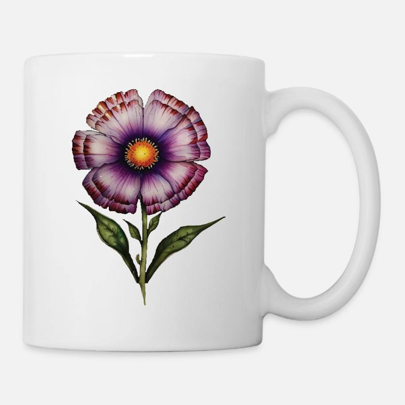 Blume, Garten, Natur - Tasse - Weiß