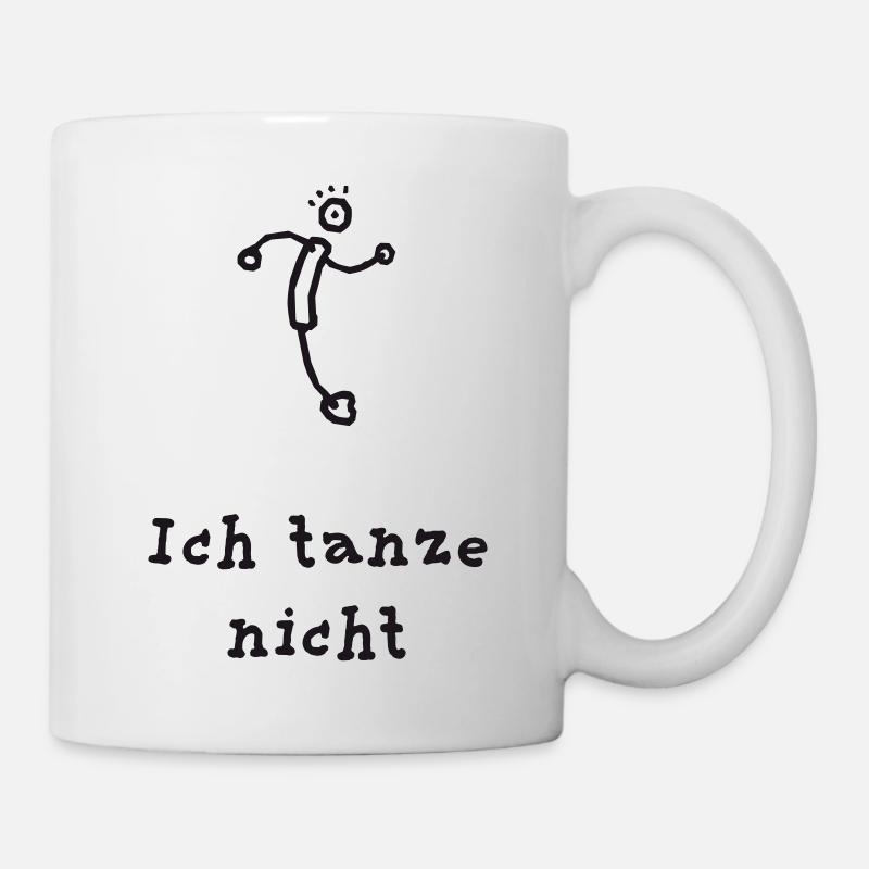 Ich_tanze_nicht - Mug - white