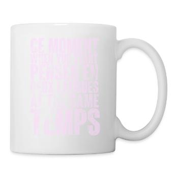 COOLER SPRUCH FÜR MEHRSPRACHLER, INTERNATIONAL - Tasse - Weiß - Rechts