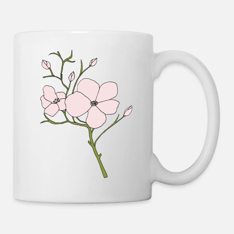 wildrose - Tasse - Weiß
