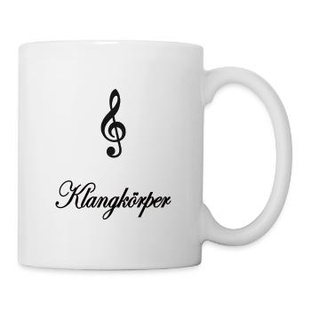 T-shirt de design de l’icône musicale Klangkörper - Mug blanc - blanc - Droite