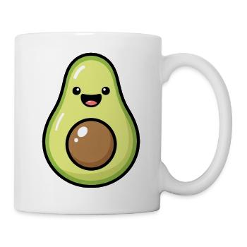 Cute Avocado Illustration - Mug - white - Right