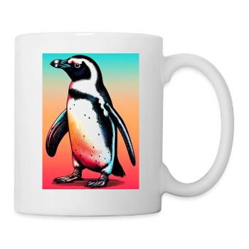 pingouin - Mug blanc - blanc - Droite