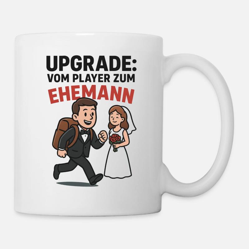 Surclassement au rang de mari - Mug blanc - blanc
