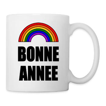 ALLES GUTE ZUM NEUEN JAHR. SILVESTER. NEUJAHR - Tasse - Weiß - Rechts