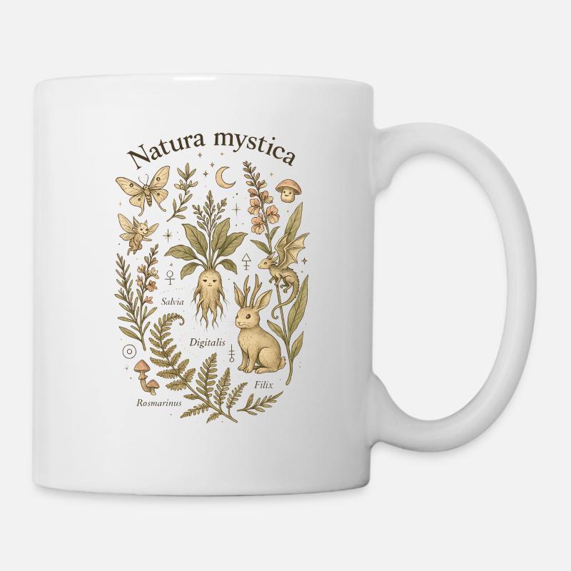 Nature mystérieuse - Natura Mystica - Mug blanc - blanc